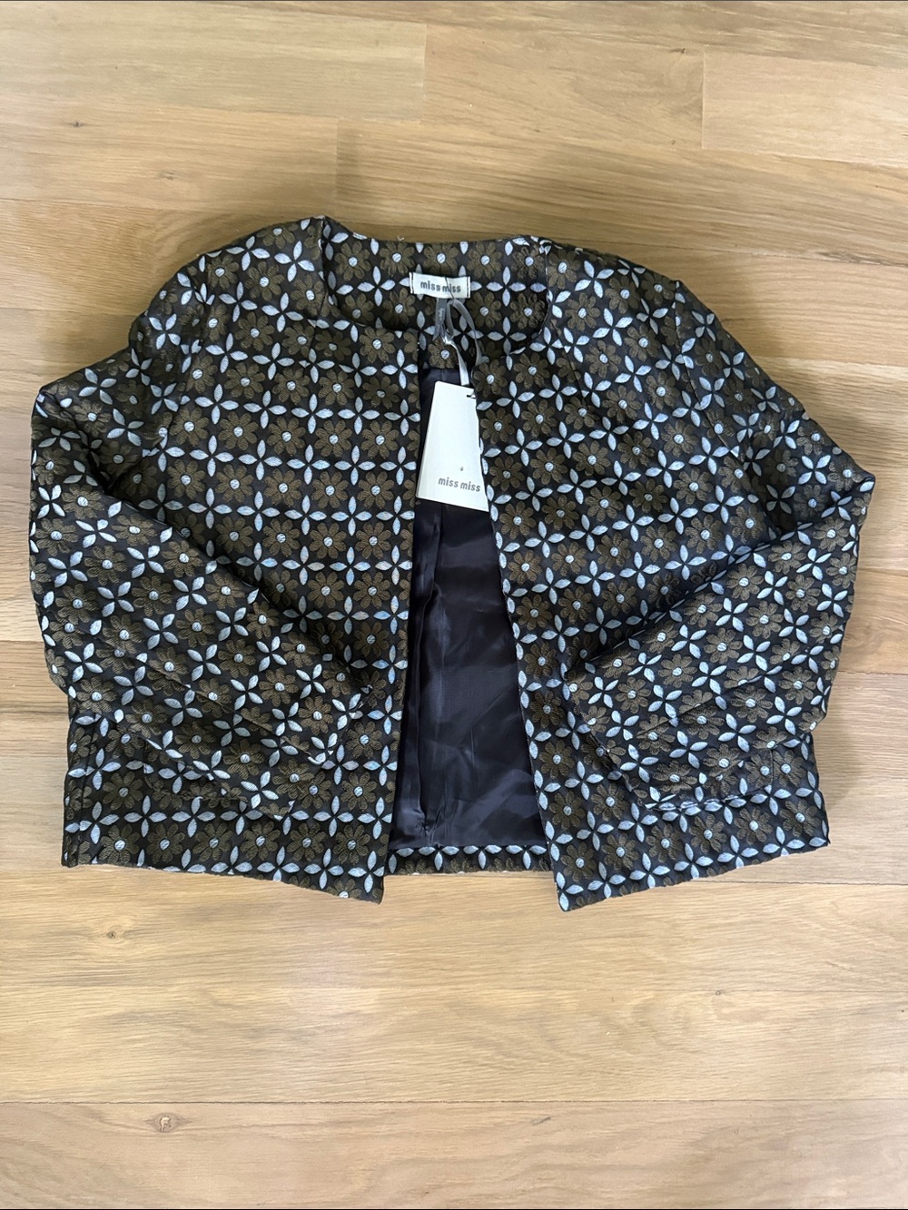 Miss Miss Jacquard Jacket